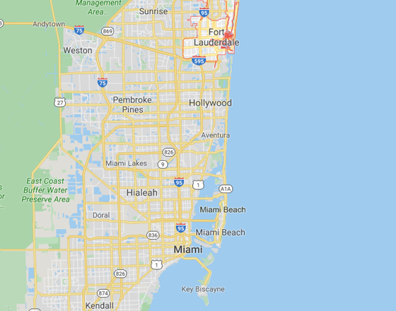 Miami Map