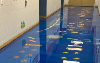 customizable epoxy flooring