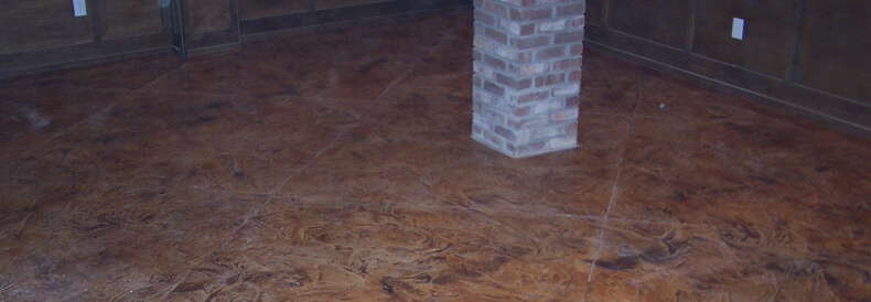 stained concrete